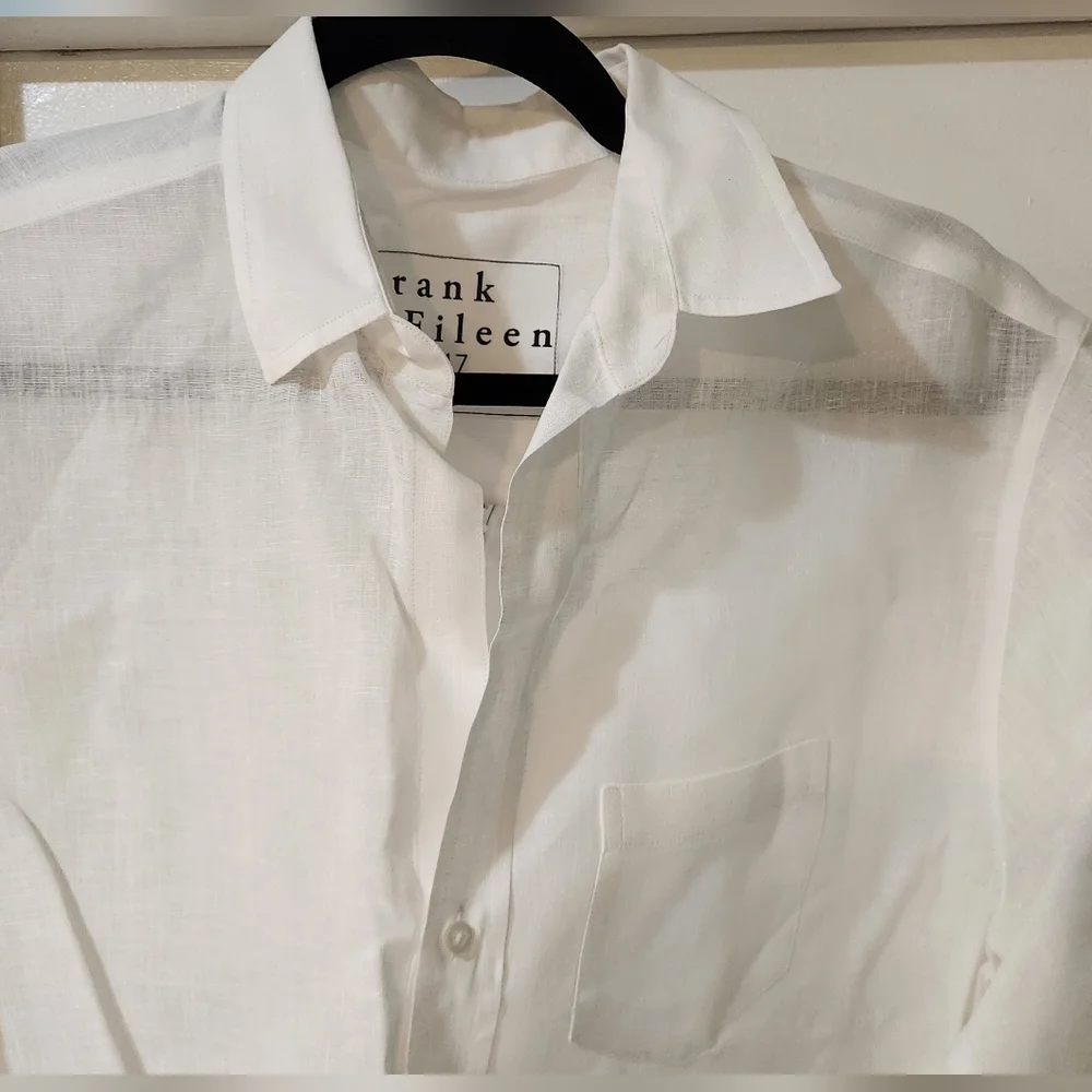 Women's Frank&Eileen Mary Shirtdress, Size M - Picture 6 of 16